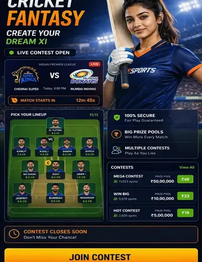 JILI707 (jili 707 bet) fantasy cricket & matchday visual 3